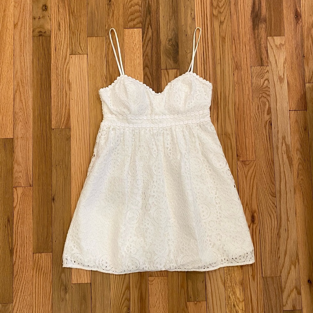 Lilly Pulitzer Eyelet Mini Sun Dress